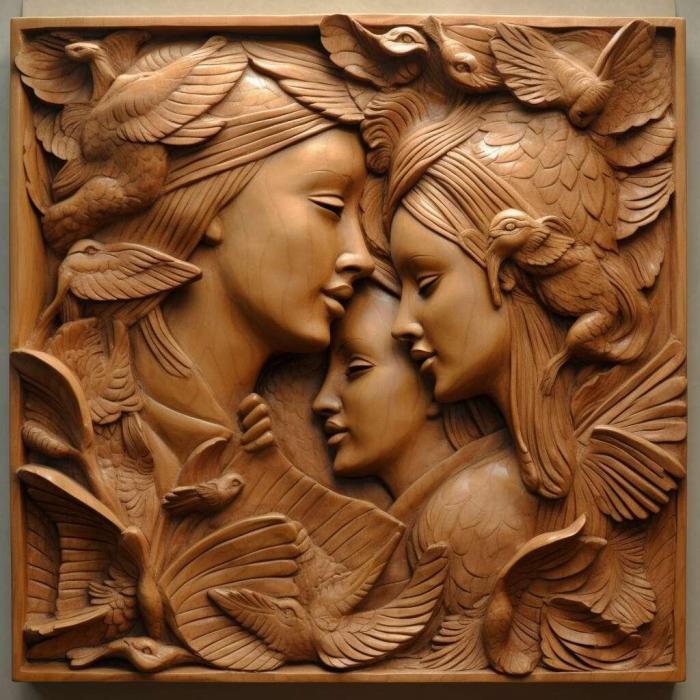 نموذج ثلاثي الأبعاد لآلة CNC 3D Art 